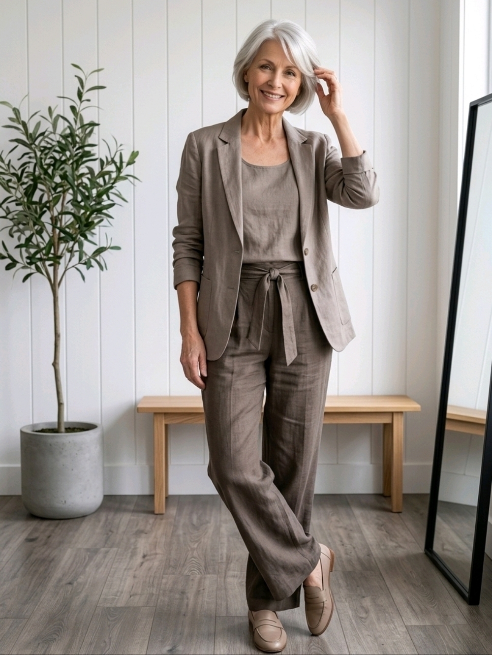 NWT Conrad C Brown Melissa Fit Trouser Pants ~10